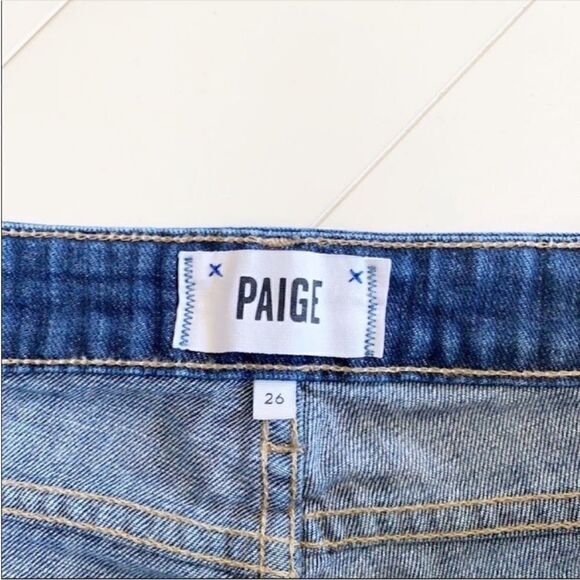 PAIGE Distressed Verdugo Ultra Skinny Low Rise Jeans - Picture 10 of 10